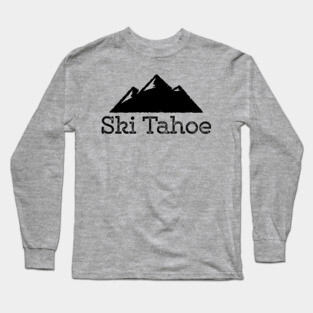 Ski Tahoe Vintage T-Shirt Long Sleeve T-Shirt