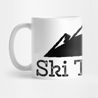 Ski Tahoe Vintage T-Shirt Mug