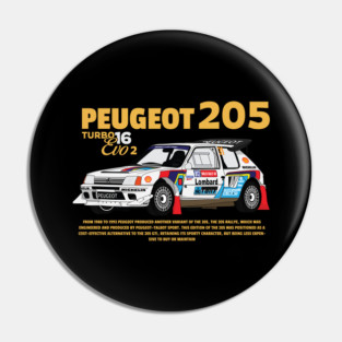Peugeot 205 Pin