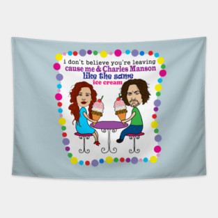 SAME ICE CREAM Tapestry