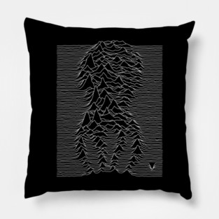 Tentacular Joy Division Unknown Pleasures Pillow