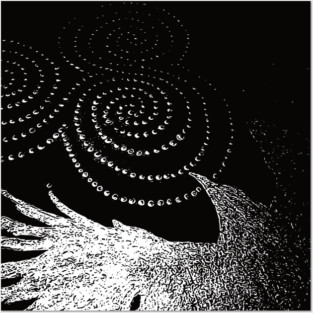 Badb the Morrigan Raven Celtic Goddess Posters and Art