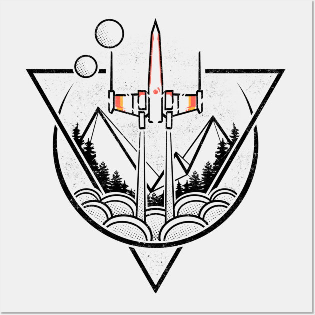 Geometric wars Wall Art by noreu