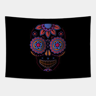 Sugar Skull Tapestry