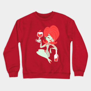 Hey Sister, Pour the Wine! Crewneck Sweatshirt