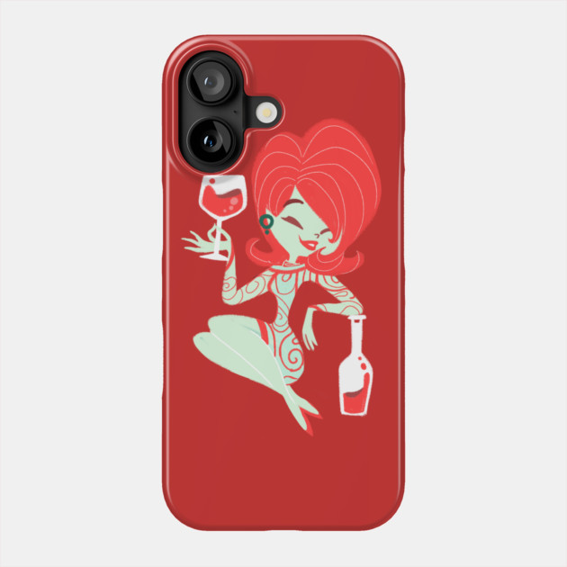 Hey Sister, Pour the Wine! Phone Case by JoTheZette
