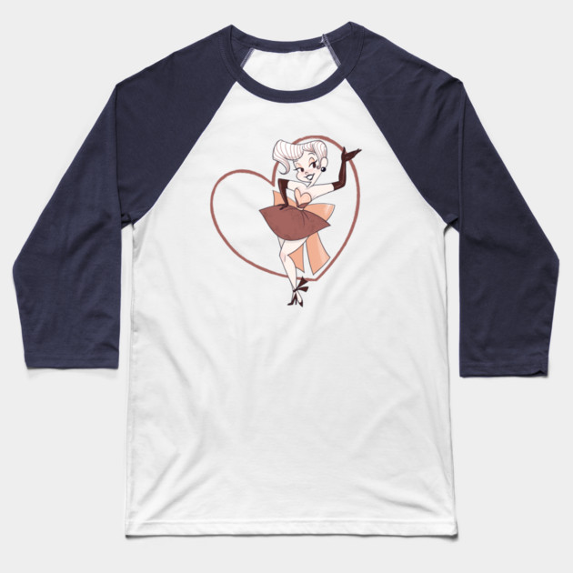 La Parisienne Baseball T-Shirt by JoTheZette