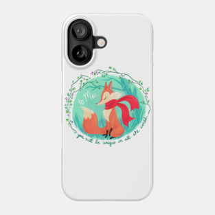 Unique In All The World Fox Phone Case