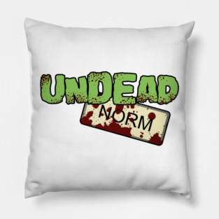 Undead Norm Logo Pillow