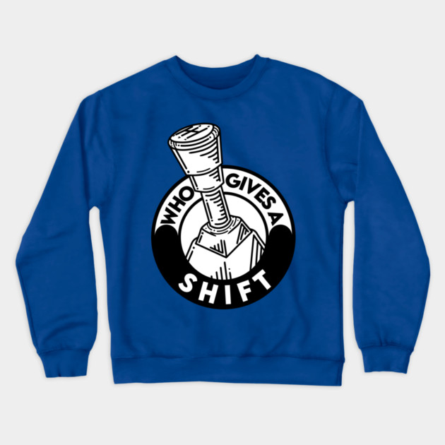 Who gives a shift Crewneck Sweatshirt by enrynz