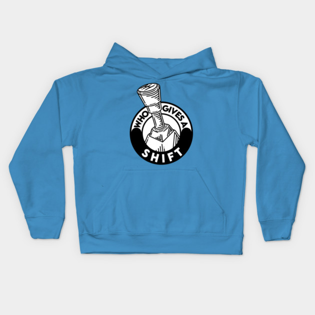 Who gives a shift Kids Hoodie by enrynz