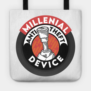 Millennial Anti Theft Device Tote