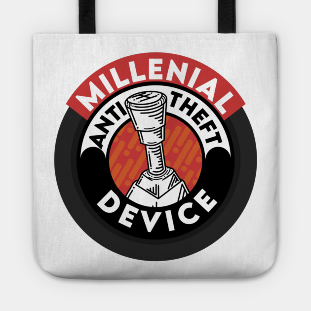 Millennial Anti Theft Device Tote by enrynz