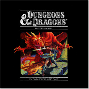 Vintage 70s Dungeons & Dragons Posters and Art