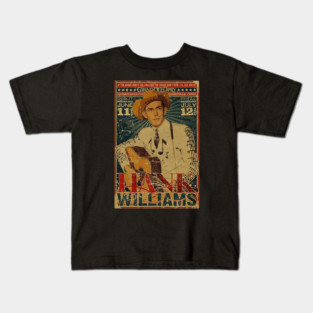 Vintage Poster Hank Williams Kids T-Shirt