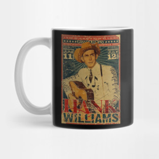 Vintage Poster Hank Williams Mug