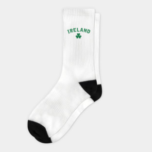 Ireland Luck of the Irish Shamrock Socks