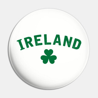 Ireland Luck of the Irish Shamrock Pin