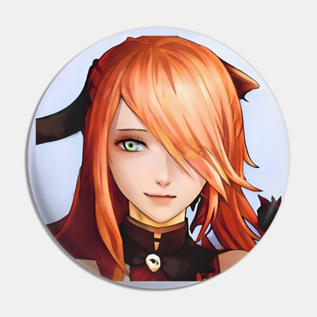 anime girl orange hair Pin by animegirlnft