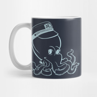 Captain Octopus for Dark Shirts Mug