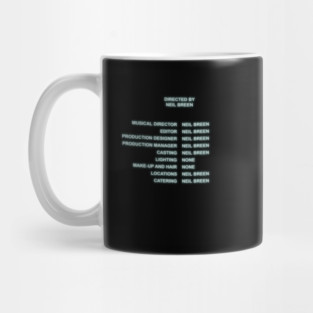 Neil Breen Credits Graphic Throw Pillow Mug