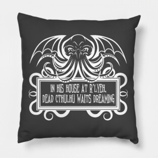 Sleeping Cthulhu Pillow