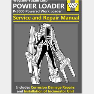 Power Loader Service and Repair Manual Posters and Art