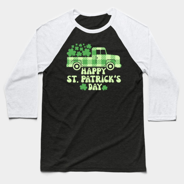 Happy St Patricks Day Gift Baseball T-Shirt by The WYLD Tribe