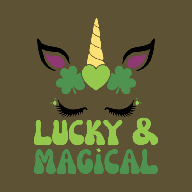 Lucky & Magical St. Patrick's Day Unicorn by The WYLD Tribe