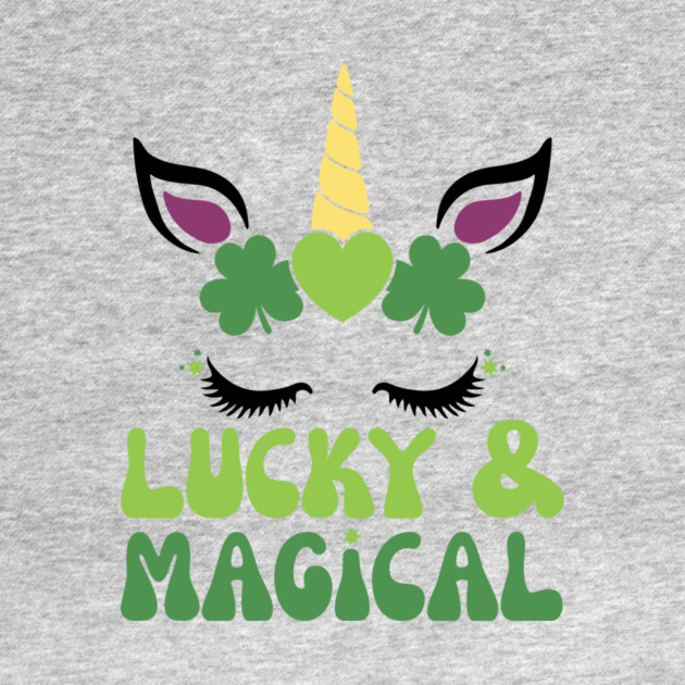 Lucky & Magical St. Patrick's Day Unicorn by The WYLD Tribe