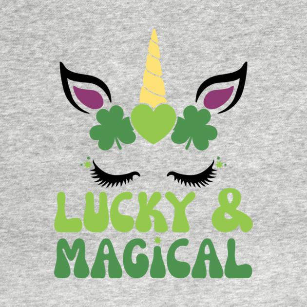 Lucky & Magical St. Patrick's Day Unicorn by The WYLD Tribe
