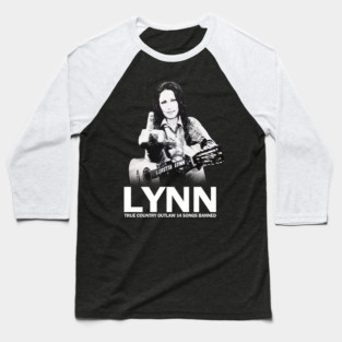 Loretta Lynn - The True Country Outlaw Baseball T-Shirt