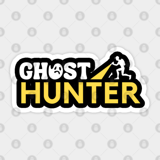 Ghost Hunter - Paranormal Investigator Sticker by Paranormalshirts