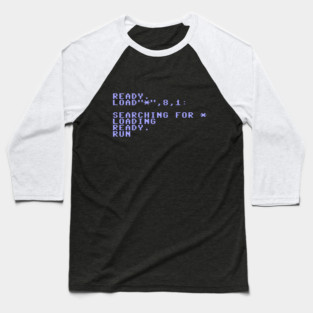 Commodore 64 - C64 - Boot Screen - Version 3 Baseball T-Shirt
