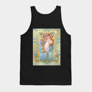 Art Nouveau Spring Awakening Tank Top