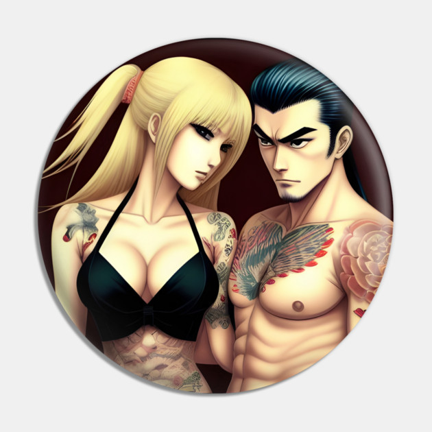 Manga tattoo couple boyfriend girlfriend Pin by animegirlnft