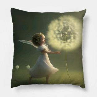 angel outdoor camping Pillow