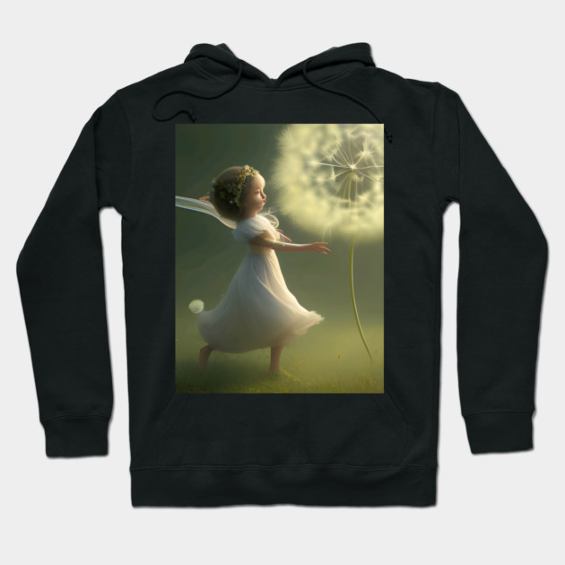 angel outdoor camping Hoodie by animegirlnft