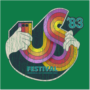 US Festival 1983 Posters and Art