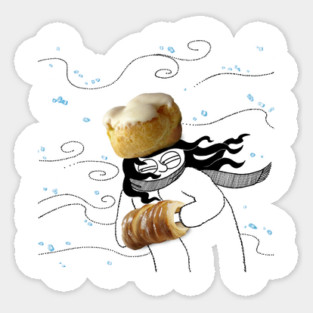 Pastries - Fur Hat and Muff Sticker