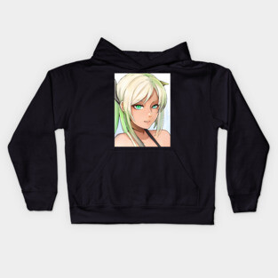 anime manga japanese Kids Hoodie
