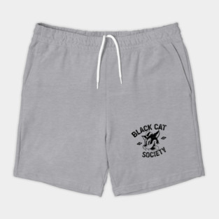 Black Cat Society Shorts
