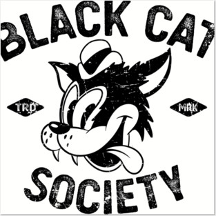 Black Cat Society Posters and Art