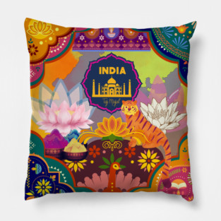 Beautiful India Pillow