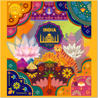 Beautiful India Posters and Art