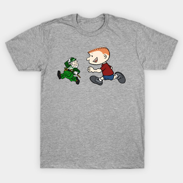 Chasing a Leprechaun! T-Shirt by Reading With Kids