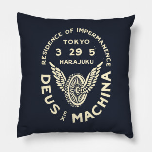 Deus Ex Machina Tokyo Pillow