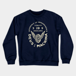 Deus Ex Machina Tokyo Crewneck Sweatshirt