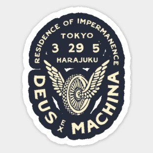 Deus Ex Machina Tokyo Sticker