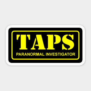 TAPS Paranormal Investigator Sticker